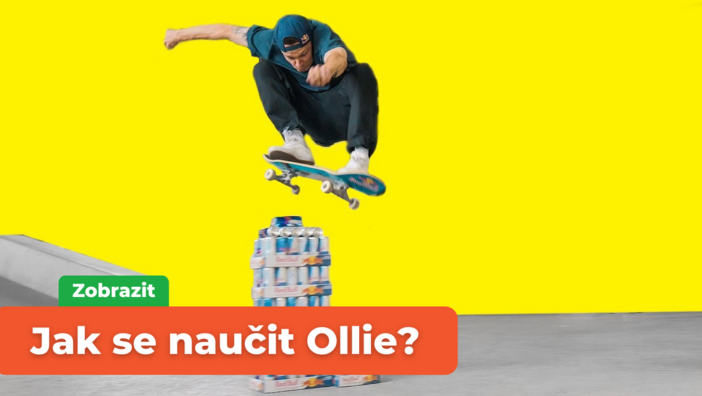 Jak se naučit Ollie na skateboardu?