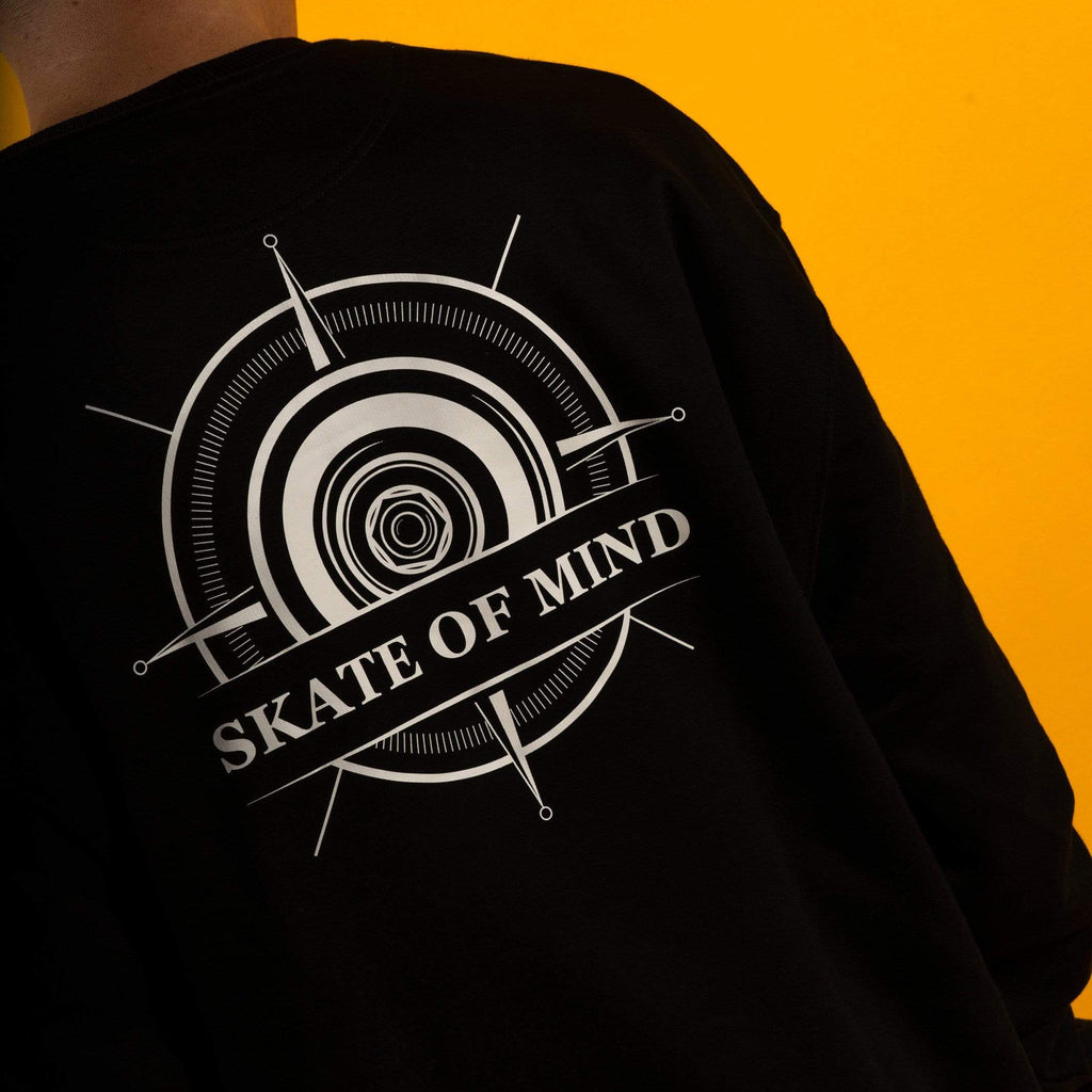 Crewneck černý Skate of Mind Sport - skateshop Craness
