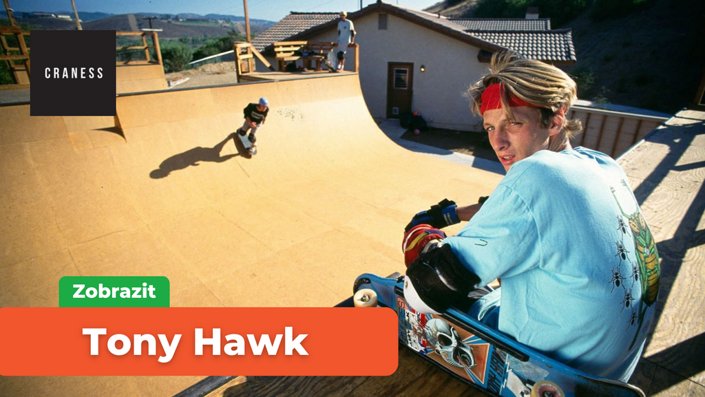 Tony Hawk legenda skateboardingu
