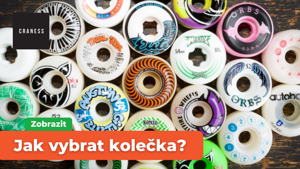 Jak vybrat kolečka na skateboard?