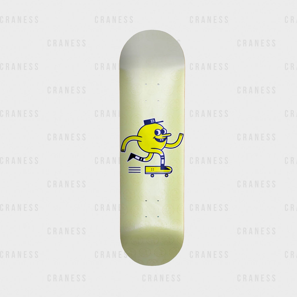 Blast skates skate deska Pastel Deboss Mascot Logo 8.25 - skateshop Craness