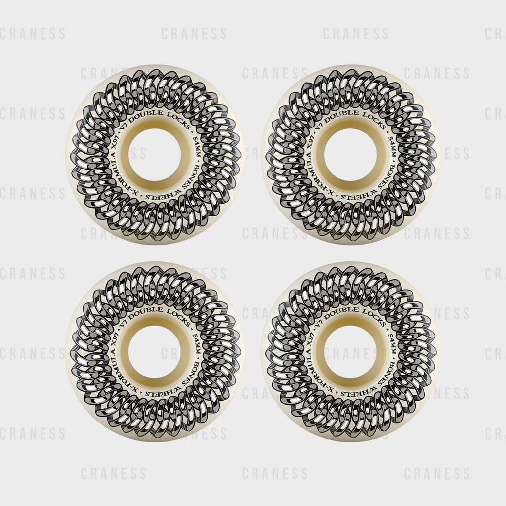 Bones skate kolečka X-Formula Double Locks V7 97a 54mm / V7 - skateshop Craness