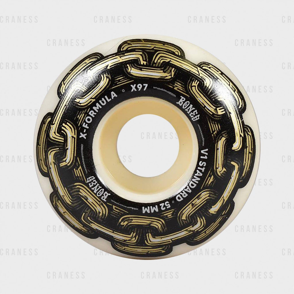Bones skate kolečka X-Formula Gold Chain V1 97a - skateshop Craness