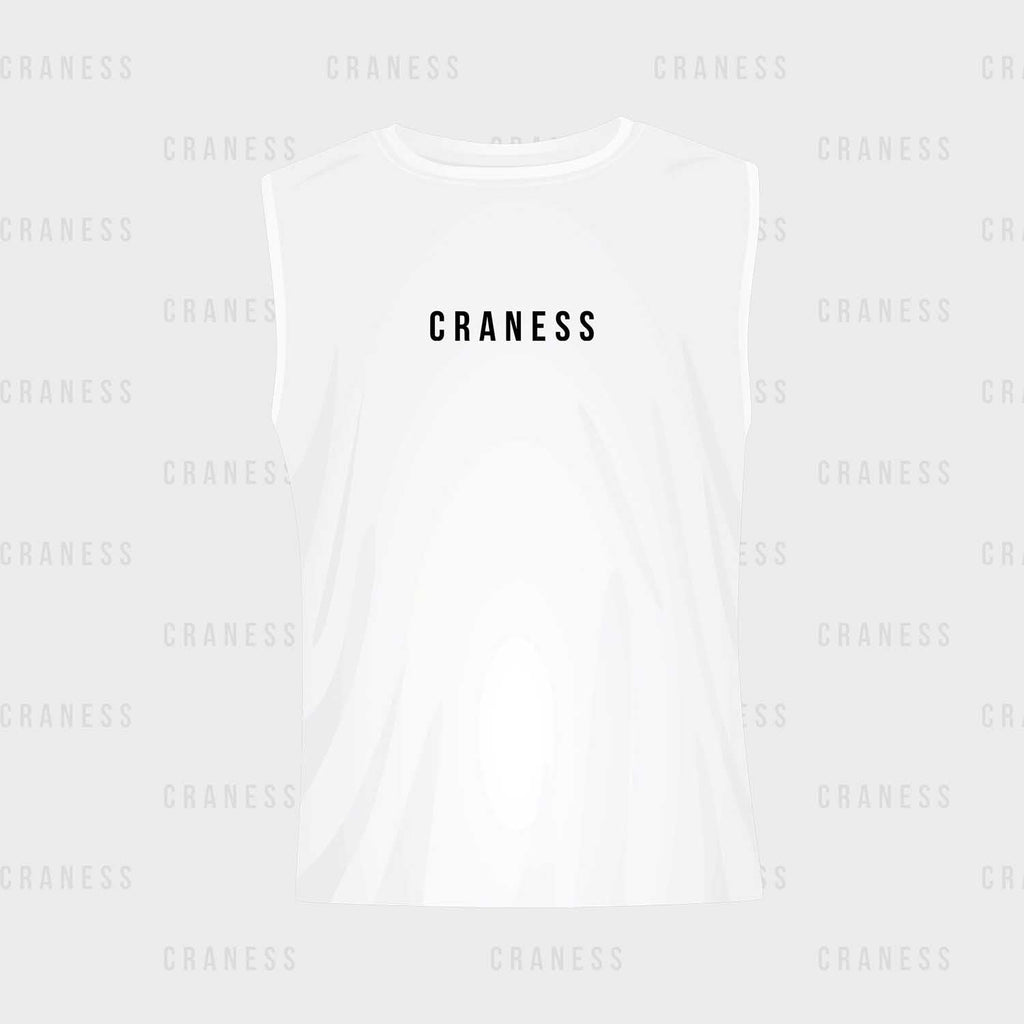 Craness Tanktop - bílý - skateshop Craness