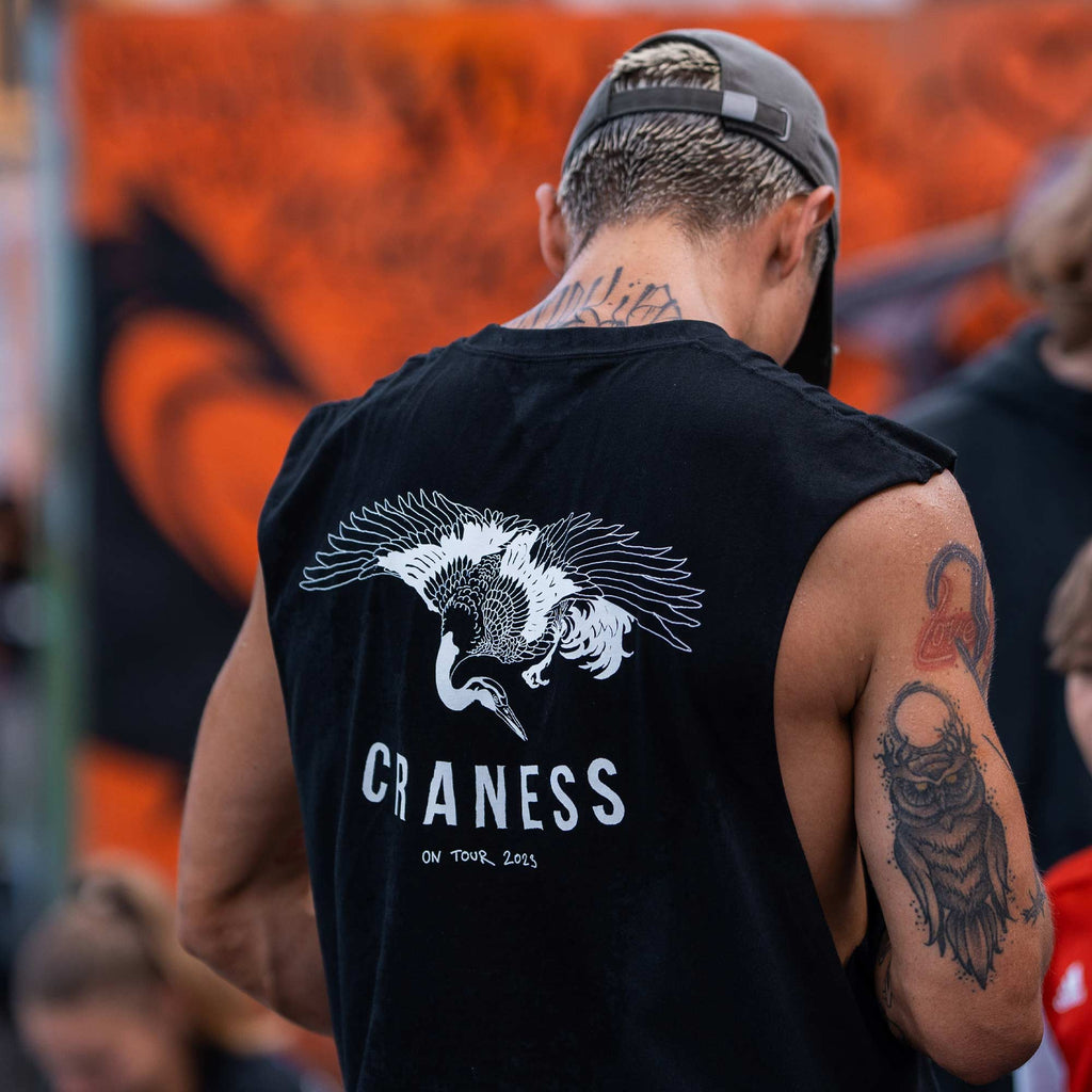 Craness Tanktop - černý - skateshop Craness