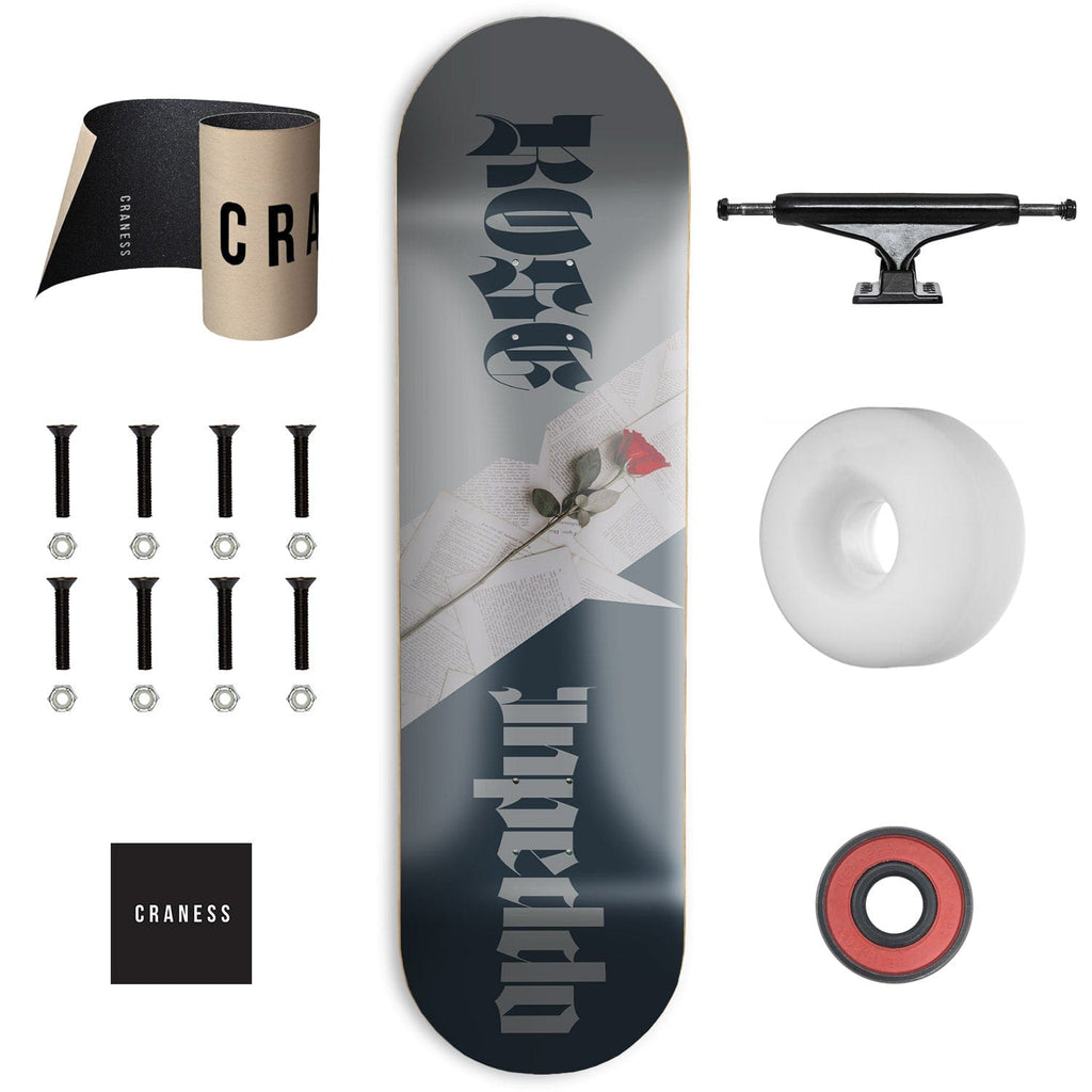 Skate Komplet Am Inpeddo Rose Dark Černé - skateshop Craness