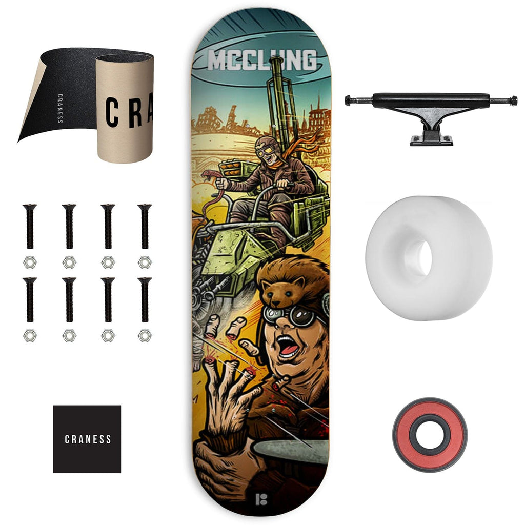 Skate Komplet Am Plan B Mad Max Mcclung Černé - skateshop Craness