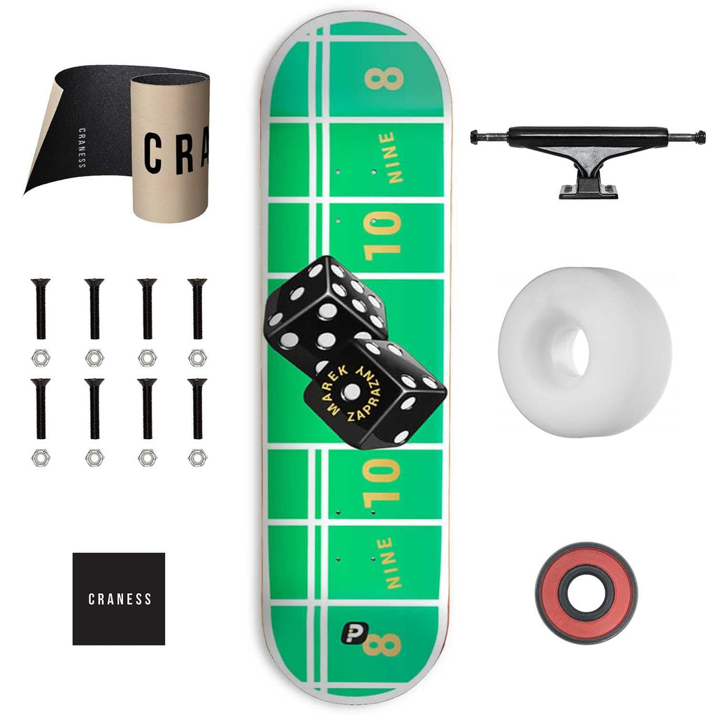 Skate Komplet Am Player Craps Zaprazny Černé - skateshop Craness