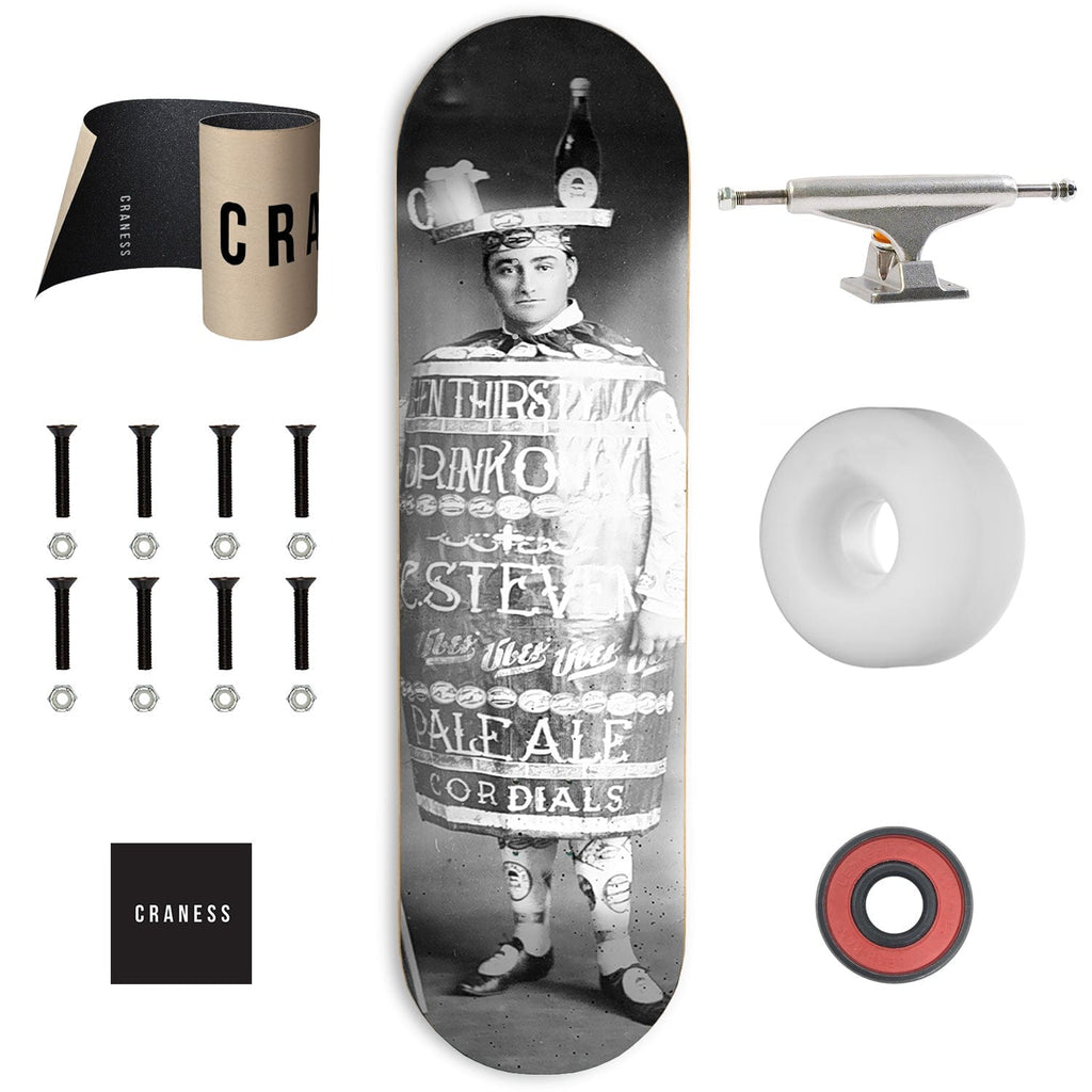 Skate Komplet Am ÜBER Kegman Stříbrné - skateshop Craness
