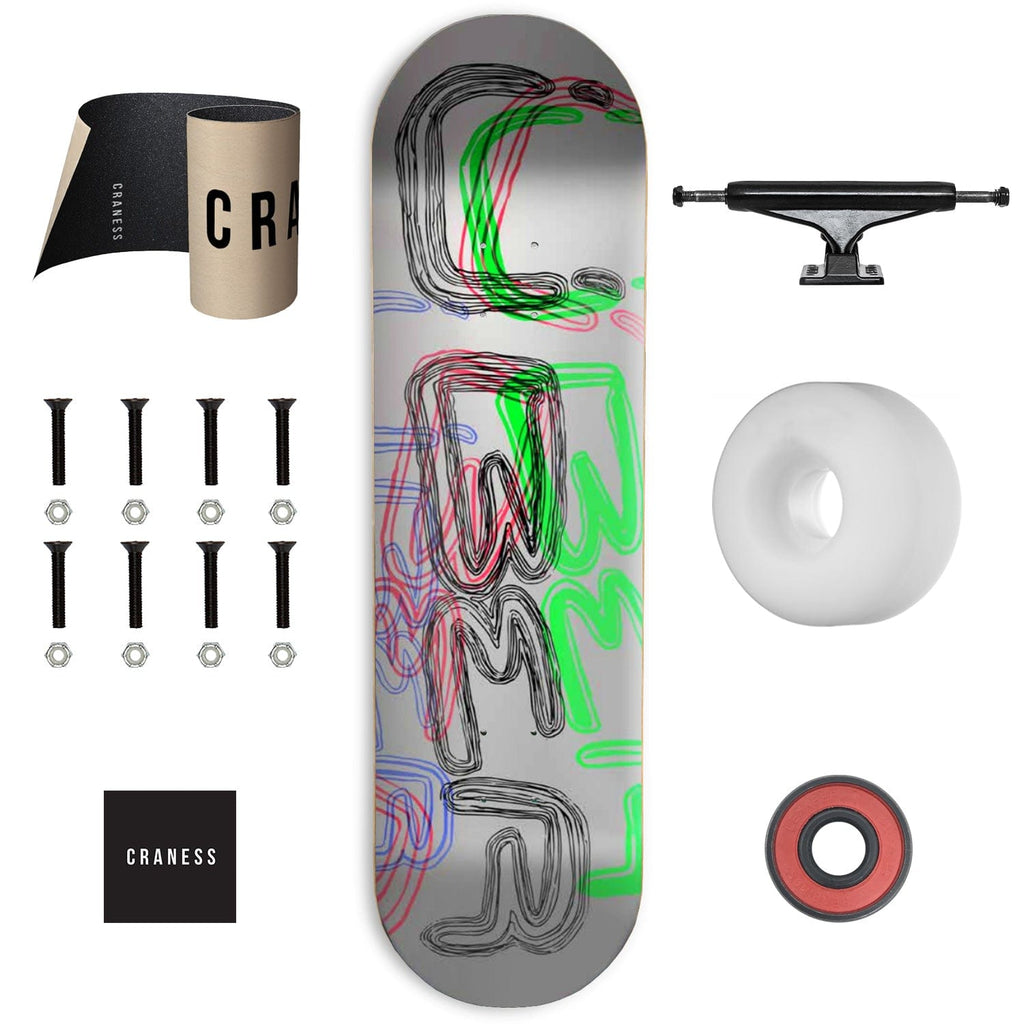 Skate Komplet Am ÜBER Scribble Černé - skateshop Craness