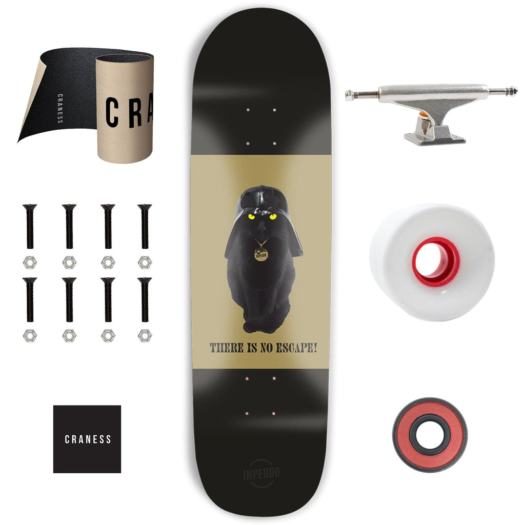 Skate Komplet Cruiser Inpeddo Cat Vader Gold / Special Stříbrné - skateshop Craness