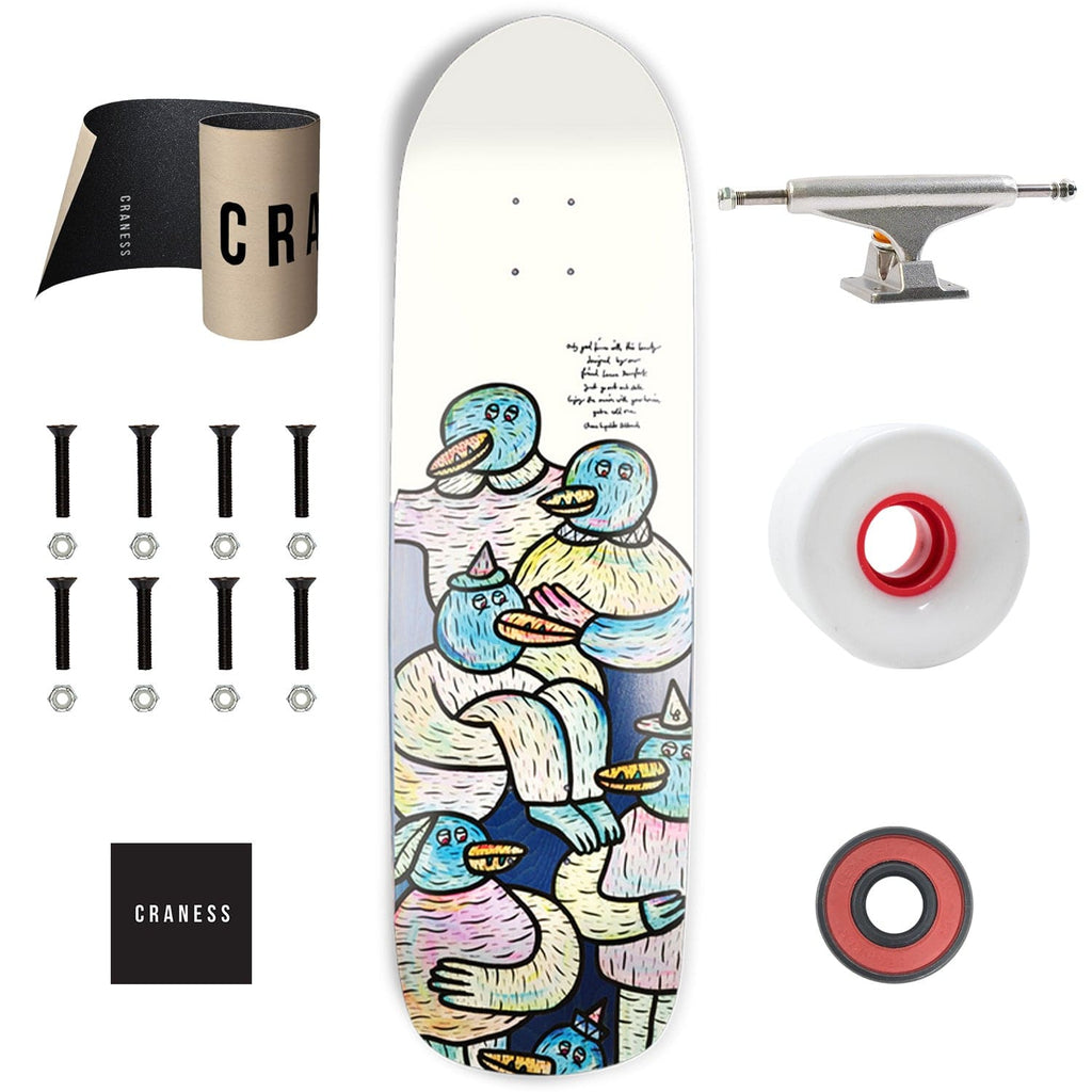 Skate Komplet Cruiser Inpeddo Friends / Special Stříbrné - skateshop Craness