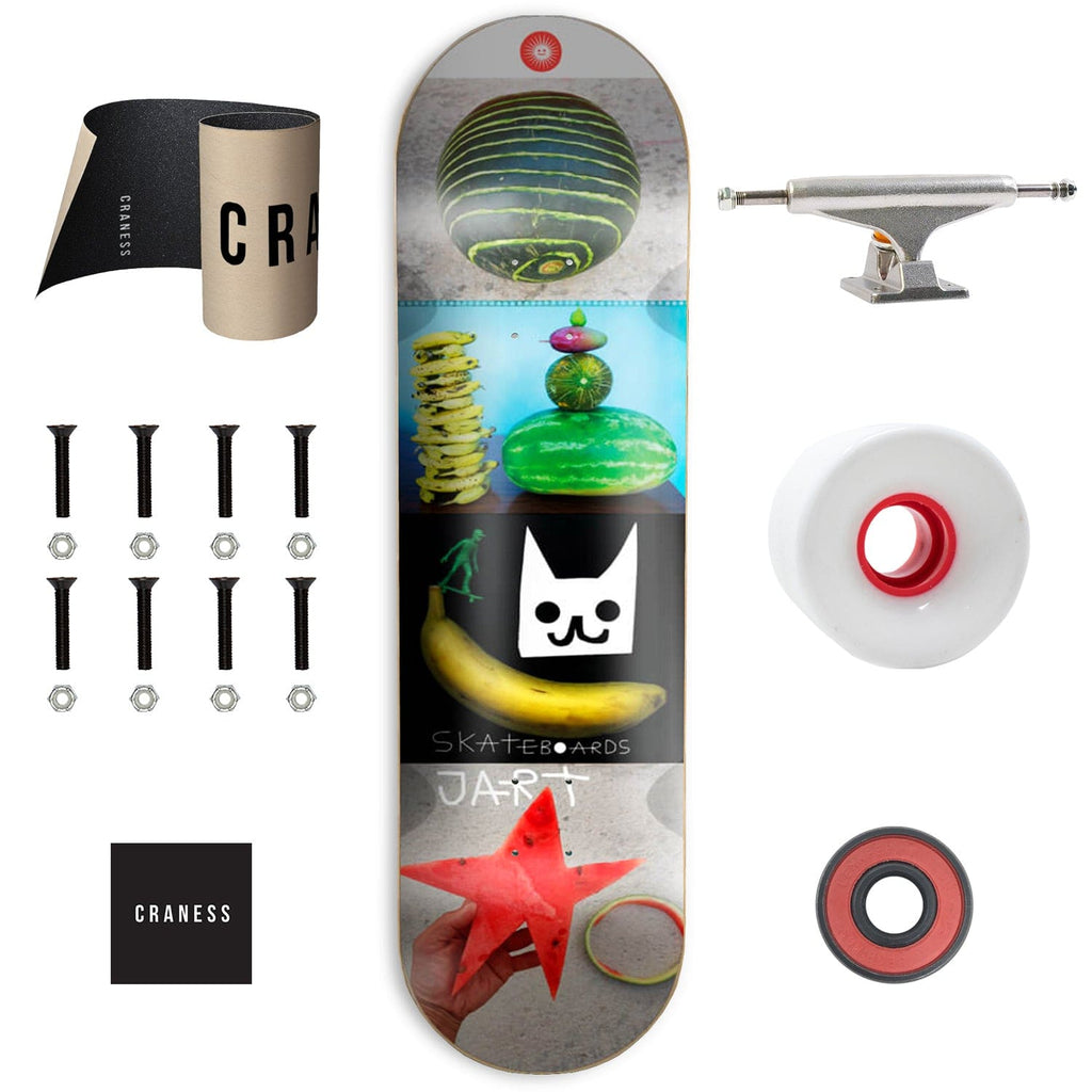 Skate Komplet Cruiser Jart Fernando Elvira Cat Stříbrné - skateshop Craness