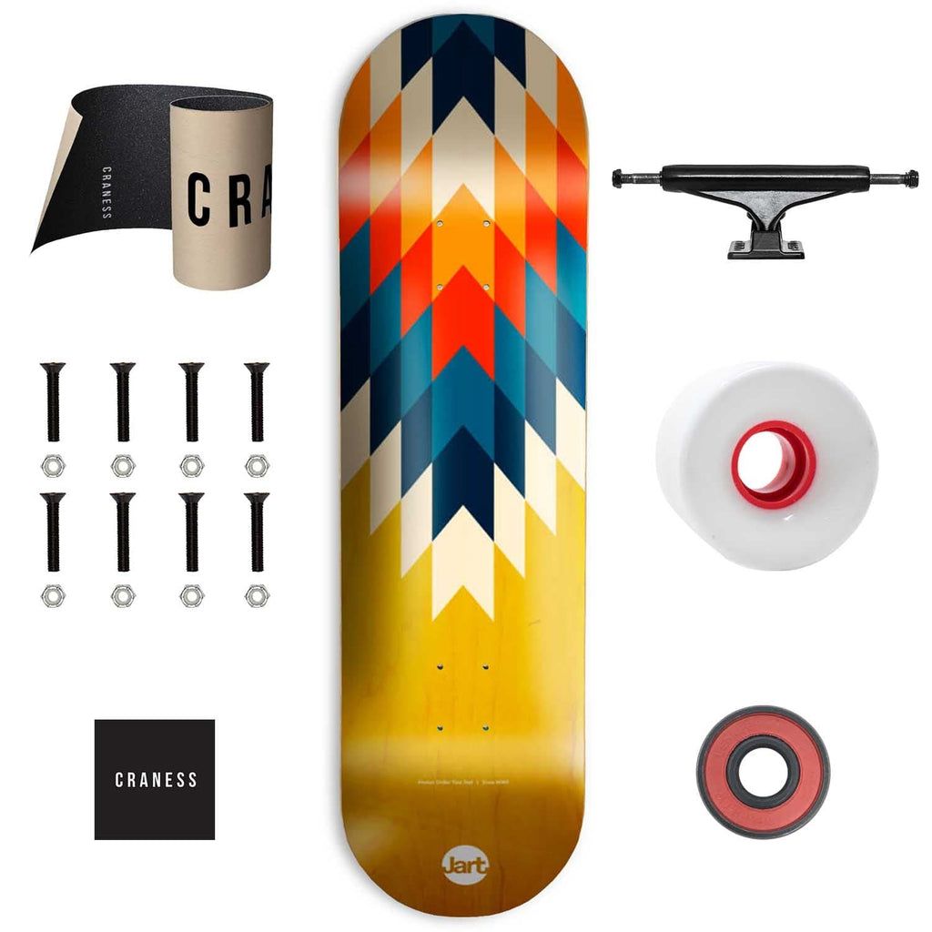 Skate Komplet Cruiser Jart Native Yellow Černé - skateshop Craness