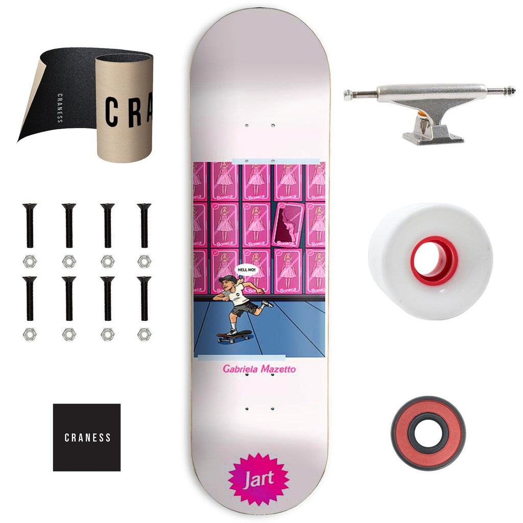 Skate Komplet Cruiser Jart Skate Doll Mazetto Stříbrné - skateshop Craness