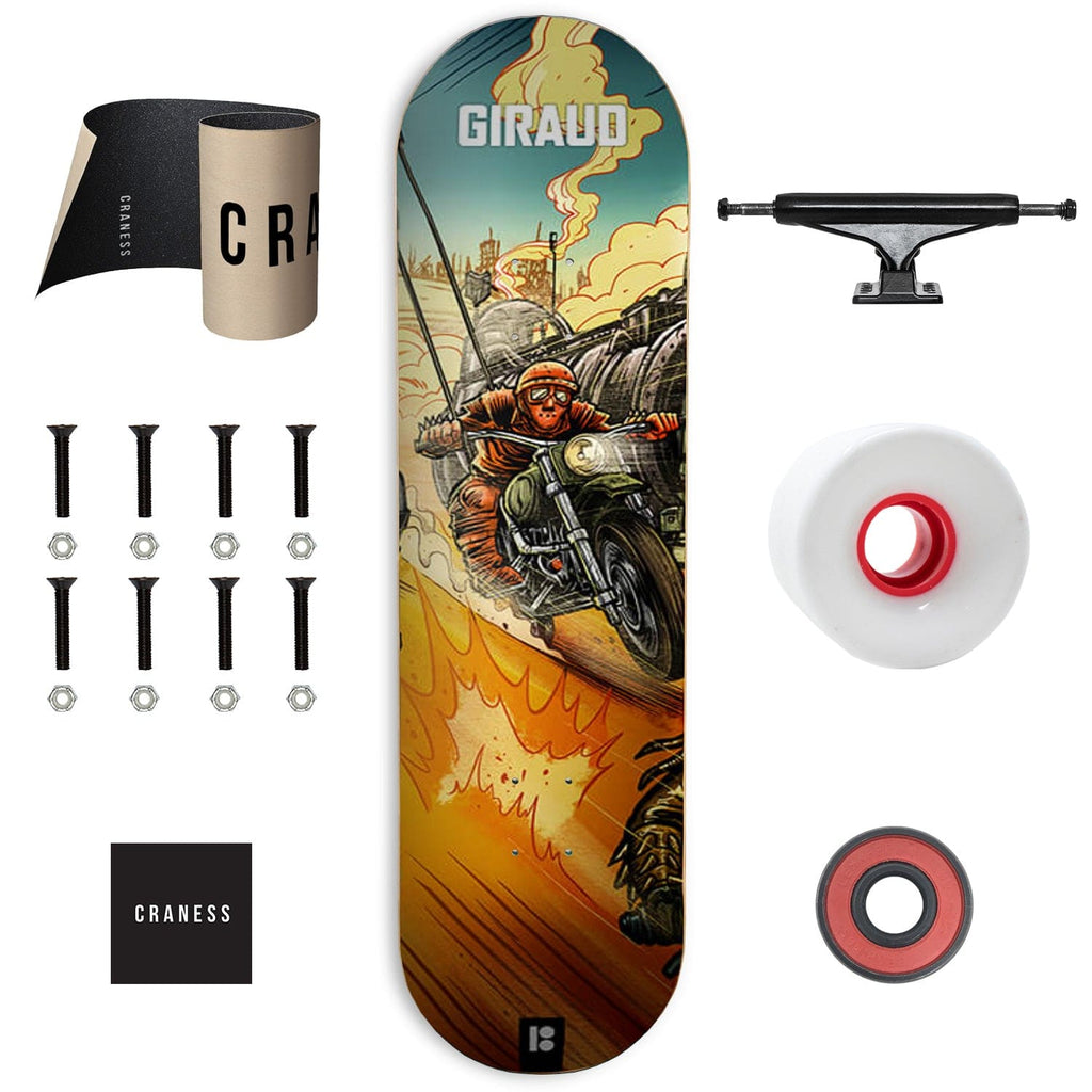 Skate Komplet Cruiser Plan B Mad Max Giraud Černé - skateshop Craness