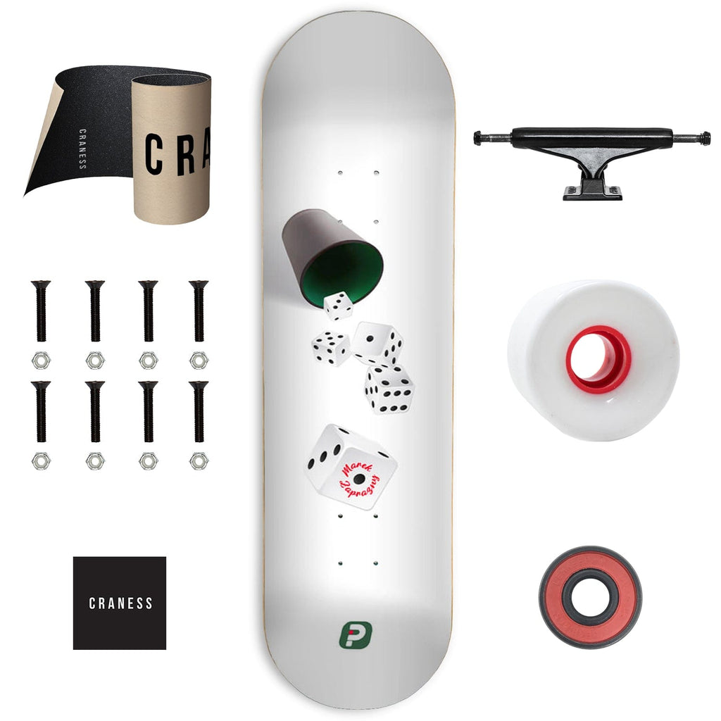 Skate Komplet Cruiser Player 5 Dice Černé - skateshop Craness