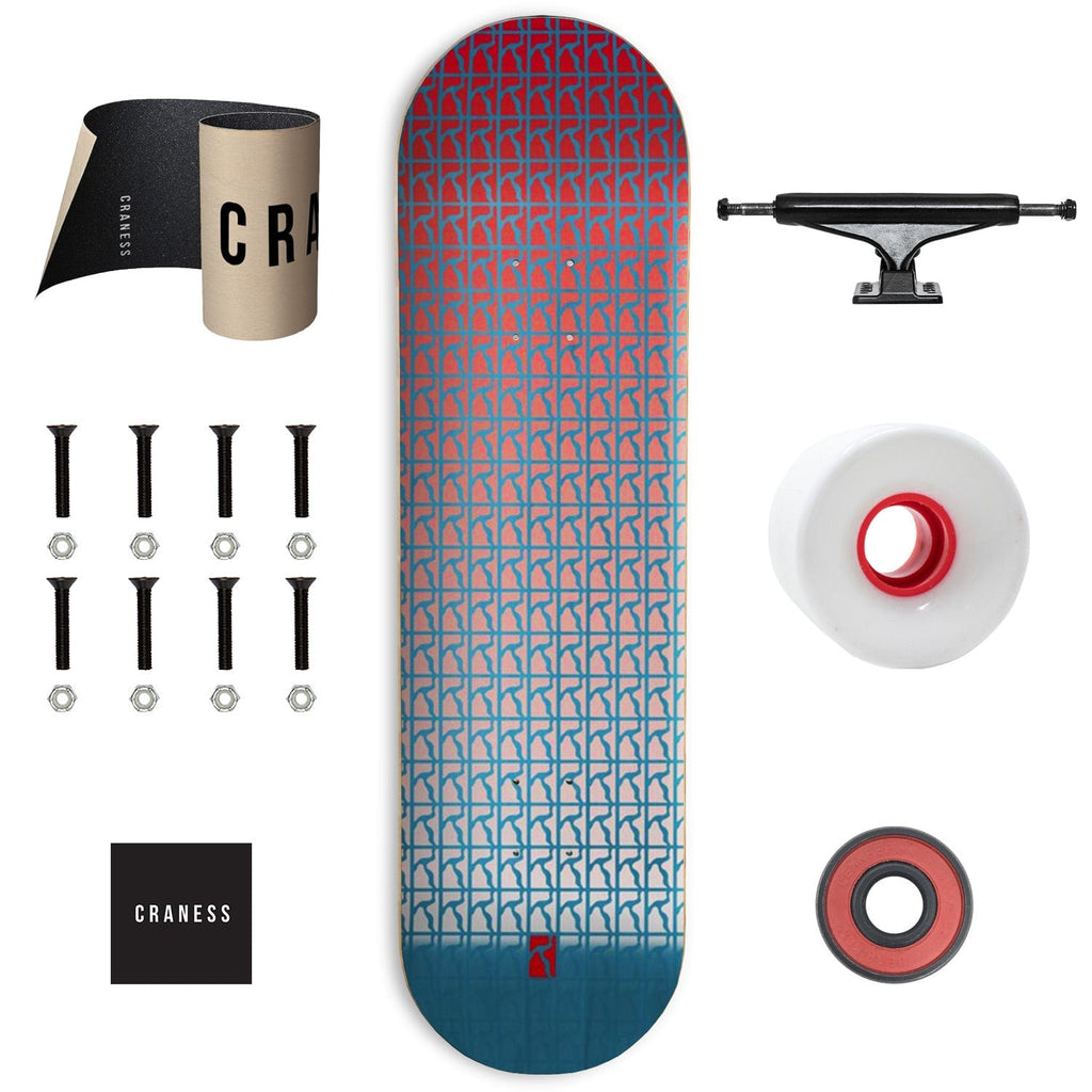 Skate Komplet Cruiser Poetic Gradient Repeat Černé - skateshop Craness