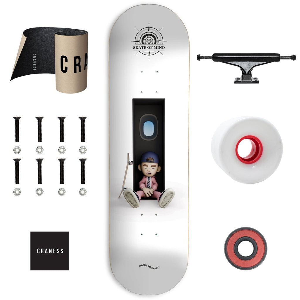 Skate Komplet Cruiser Skate of Mind F Max Černé - skateshop Craness