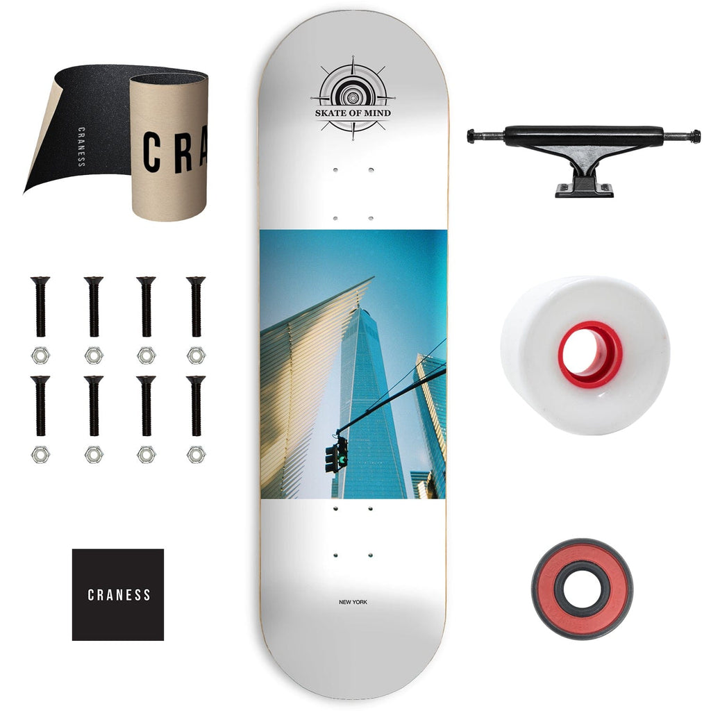 Skate Komplet Cruiser Skate of Mind New York Černé - skateshop Craness