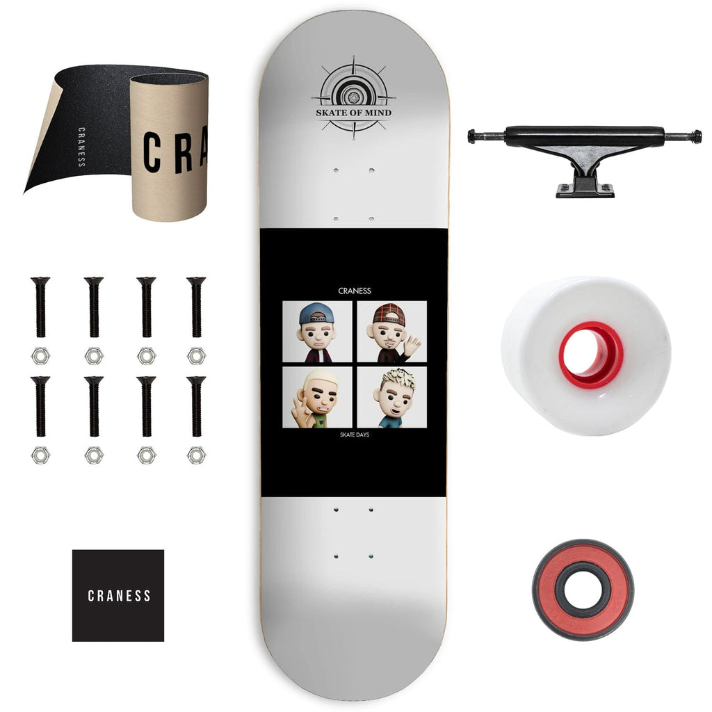 Skate Komplet Cruiser Skate of Mind Team Černé - skateshop Craness