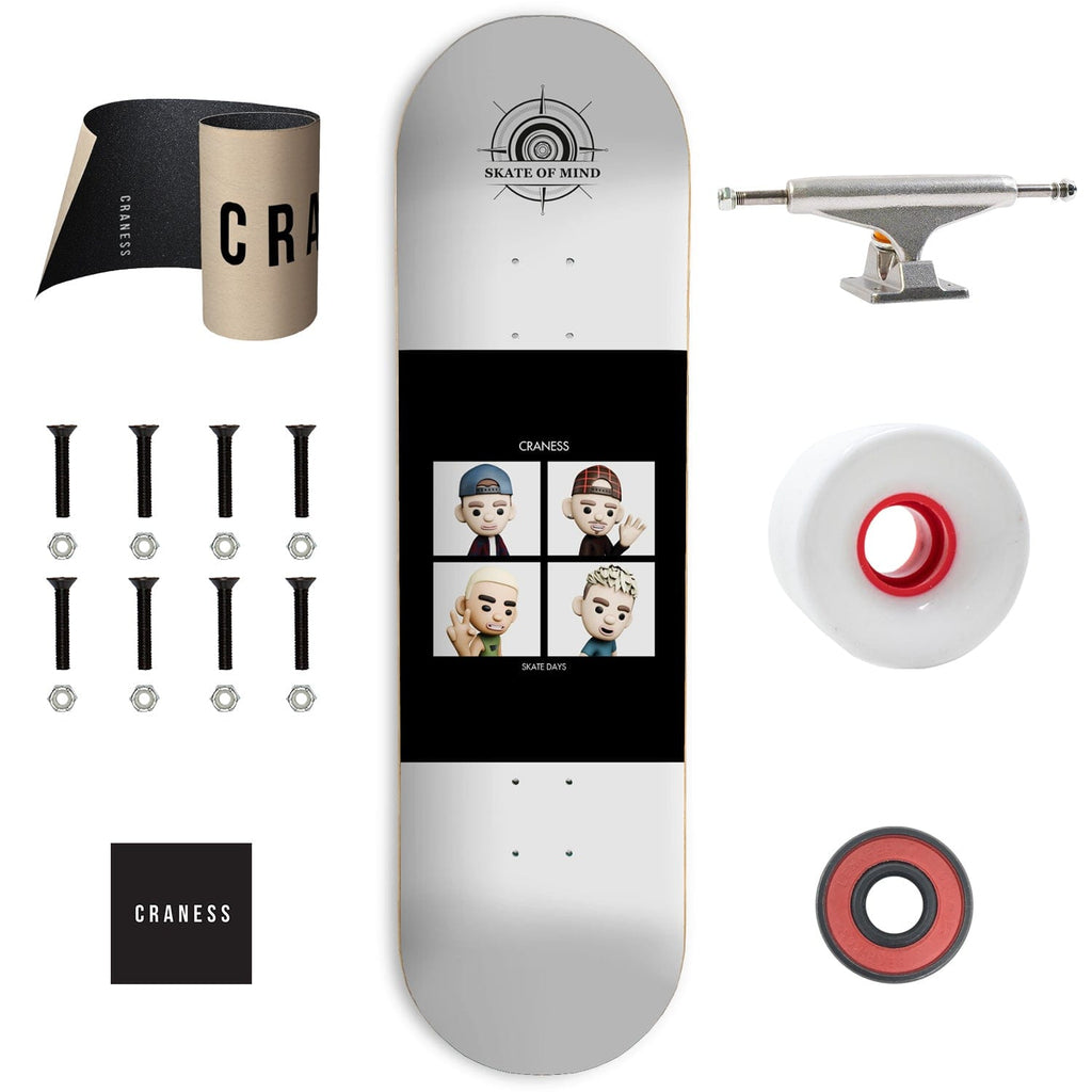 Skate Komplet Cruiser Skate of Mind Team Stříbrné - skateshop Craness