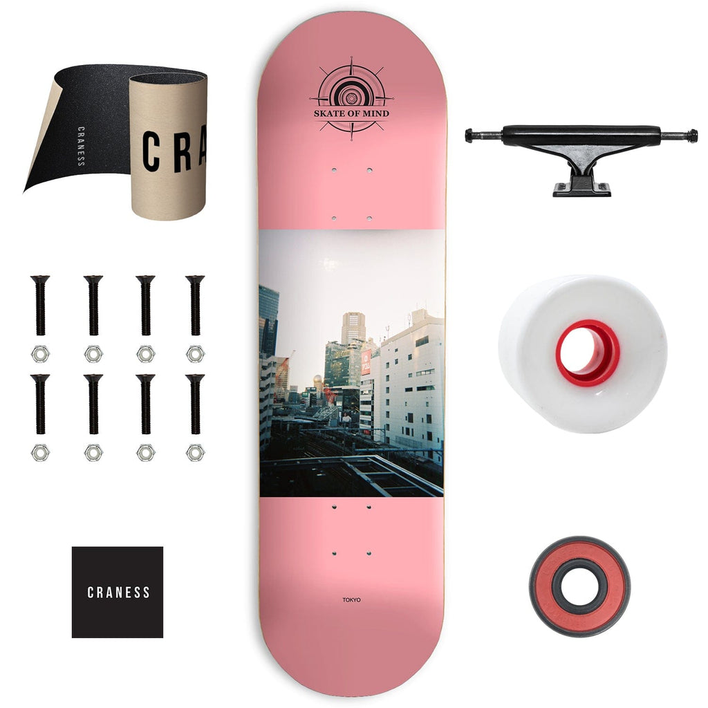 Skate Komplet Cruiser Skate of Mind Tokyo Černé - skateshop Craness