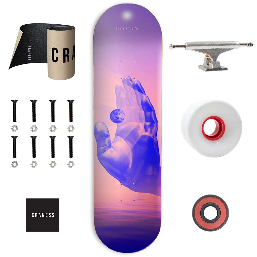 Skate Komplet Cruiser Sovrn Dispel Stříbrné - skateshop Craness