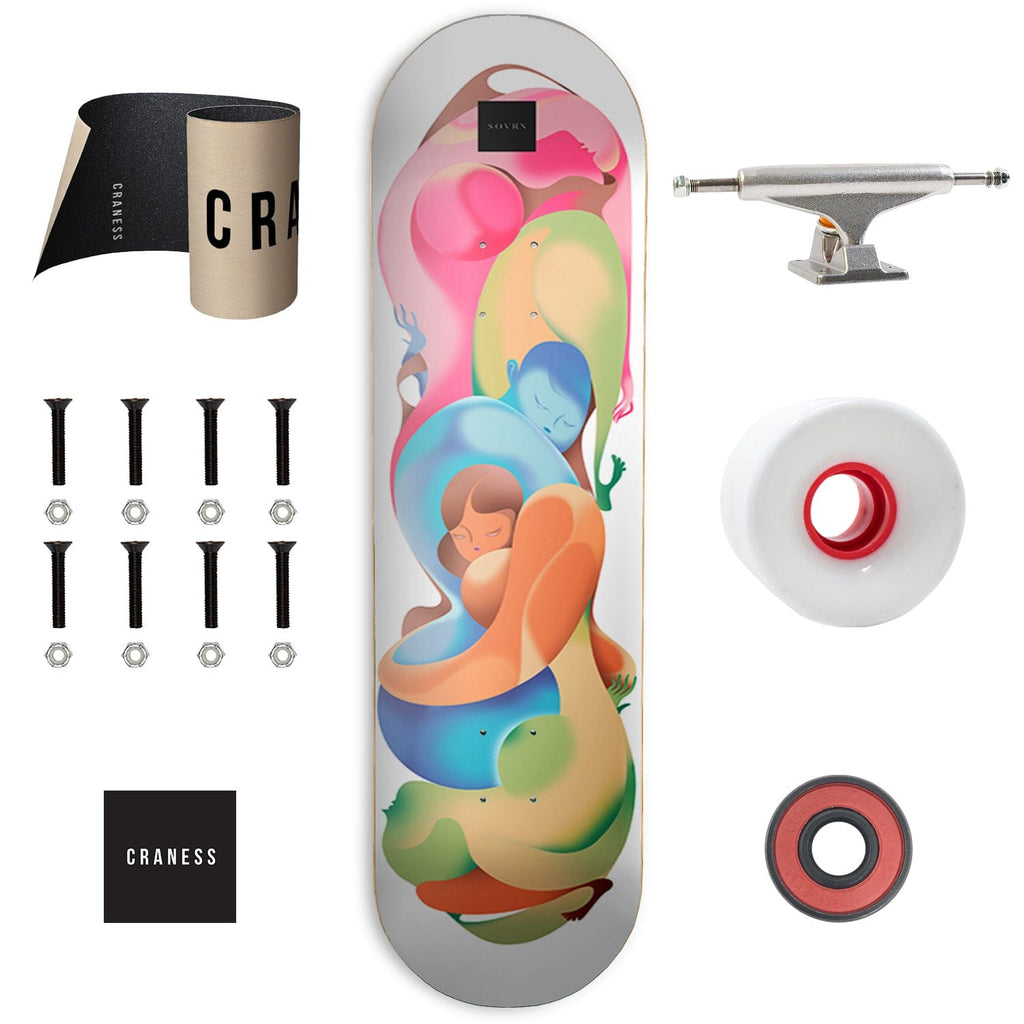 Skate Komplet Cruiser Sovrn Pure Mood Stříbrné - skateshop Craness