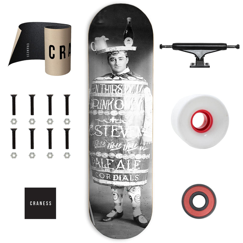 Skate Komplet Cruiser ÜBER Kegman Černé - skateshop Craness