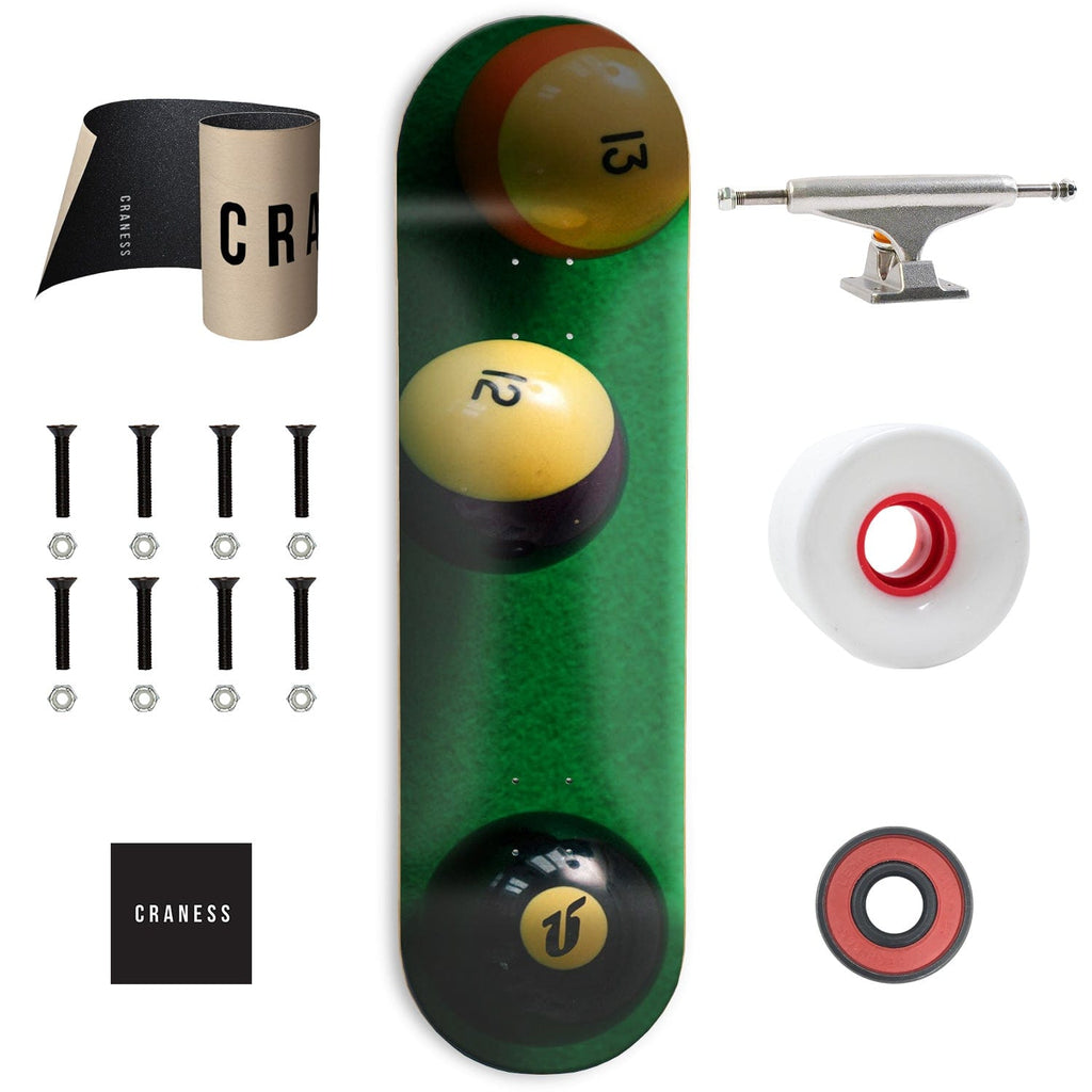Skate Komplet Cruiser ÜBER Pool Stříbrné - skateshop Craness