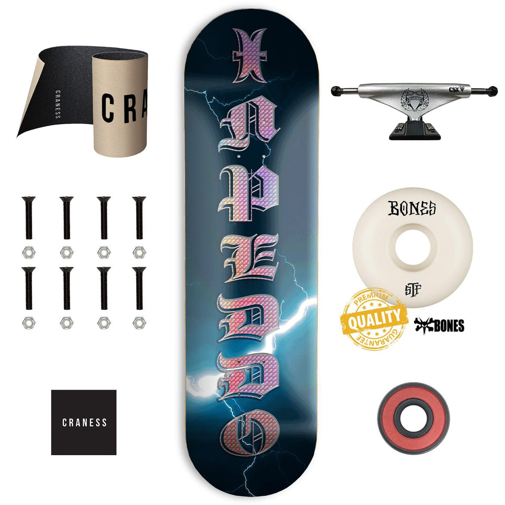 Skate Komplet Pro Inpeddo Bolt Blue - skateshop Craness