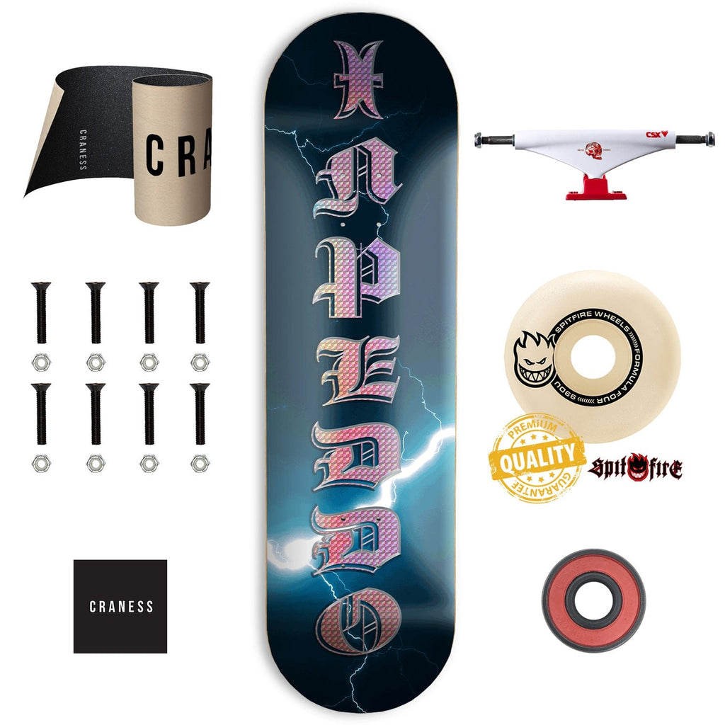 Skate Komplet Pro Inpeddo Bolt Blue - skateshop Craness