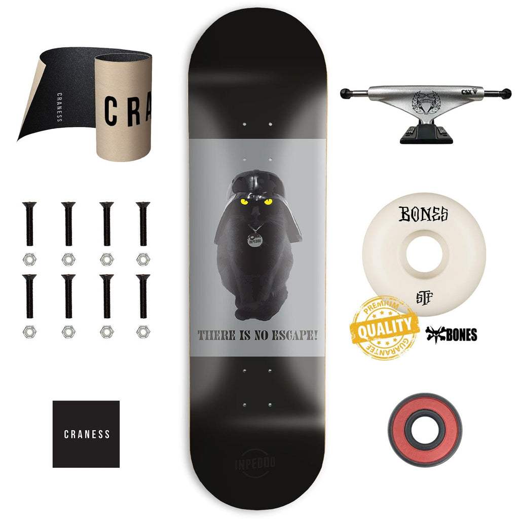 Skate Komplet Pro Inpeddo Cat Vader Silver - skateshop Craness