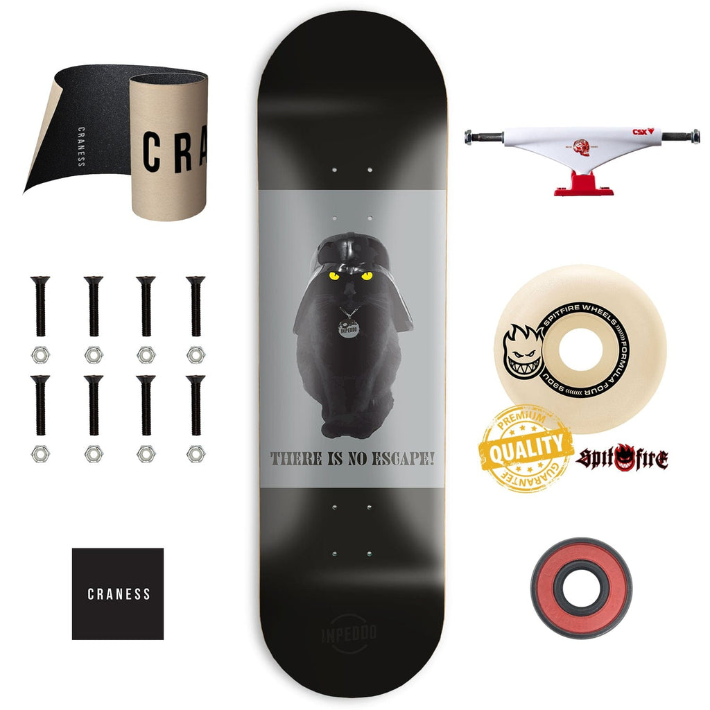 Skate Komplet Pro Inpeddo Cat Vader Silver - skateshop Craness