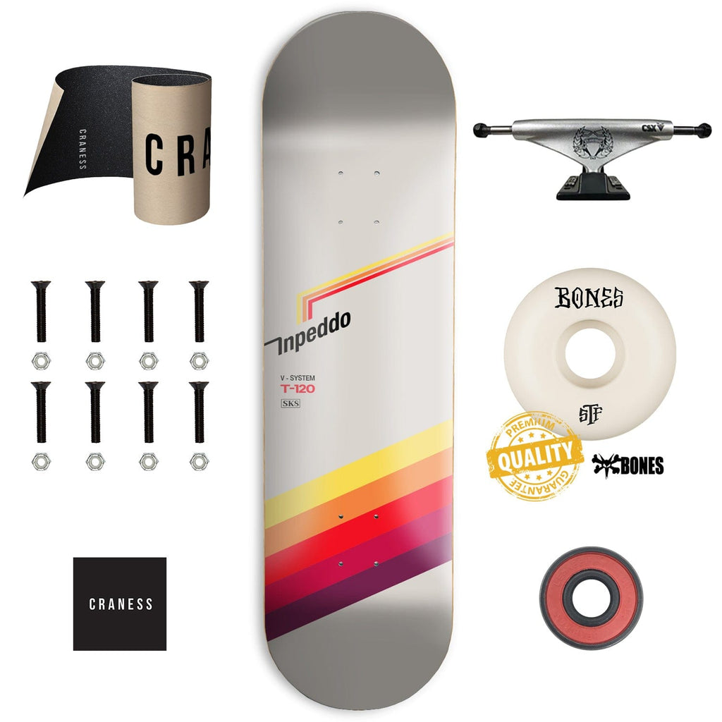 Skate Komplet Pro Inpeddo VHS Beige - skateshop Craness