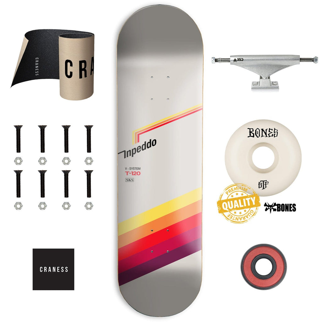 Skate Komplet Pro Inpeddo VHS Beige - skateshop Craness