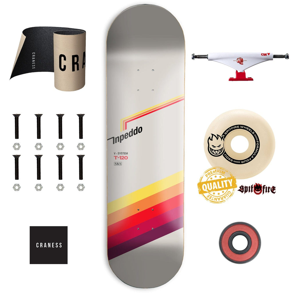 Skate Komplet Pro Inpeddo VHS Beige - skateshop Craness