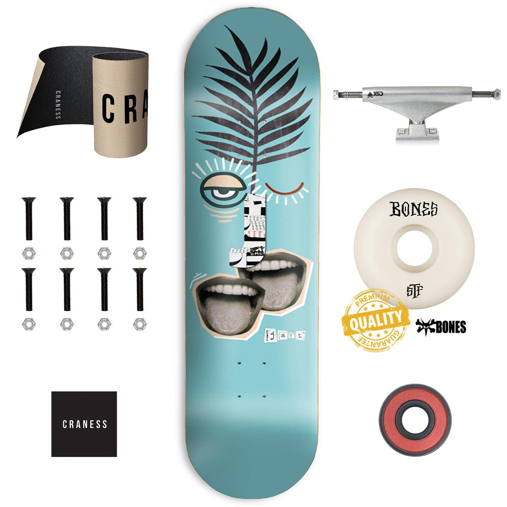 Skate Komplet Pro Jart Collage Blue - skateshop Craness