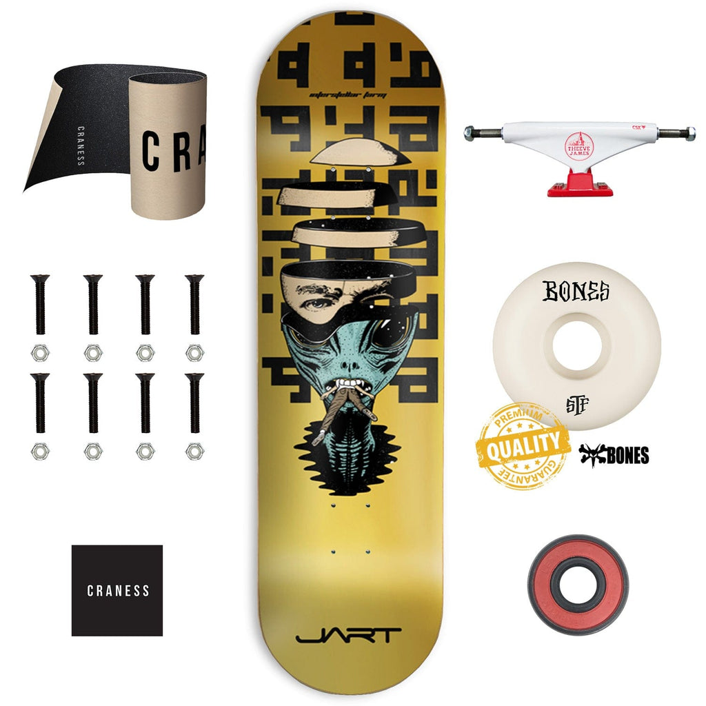 Skate Komplet Pro Jart Conspiracy Yellow - skateshop Craness
