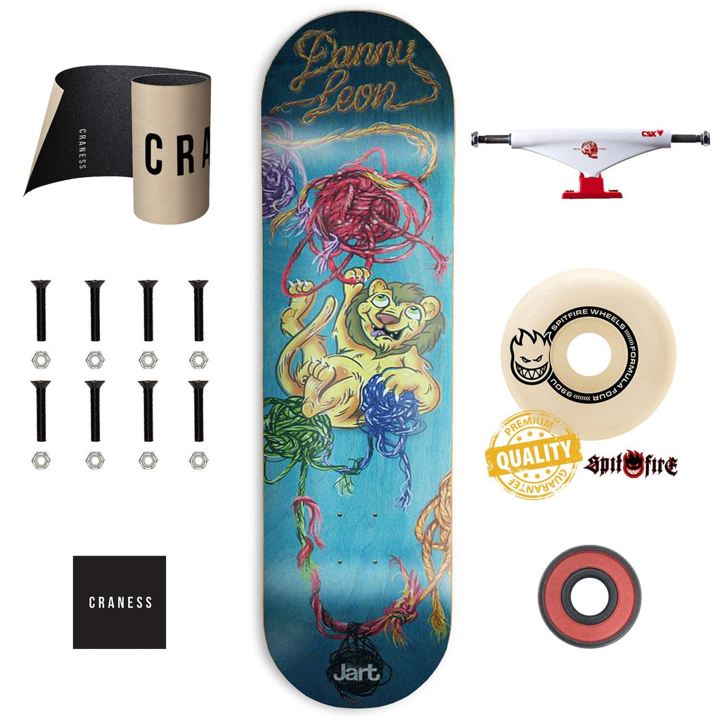 Skate Komplet Pro Jart Danny Leon Wool - skateshop Craness