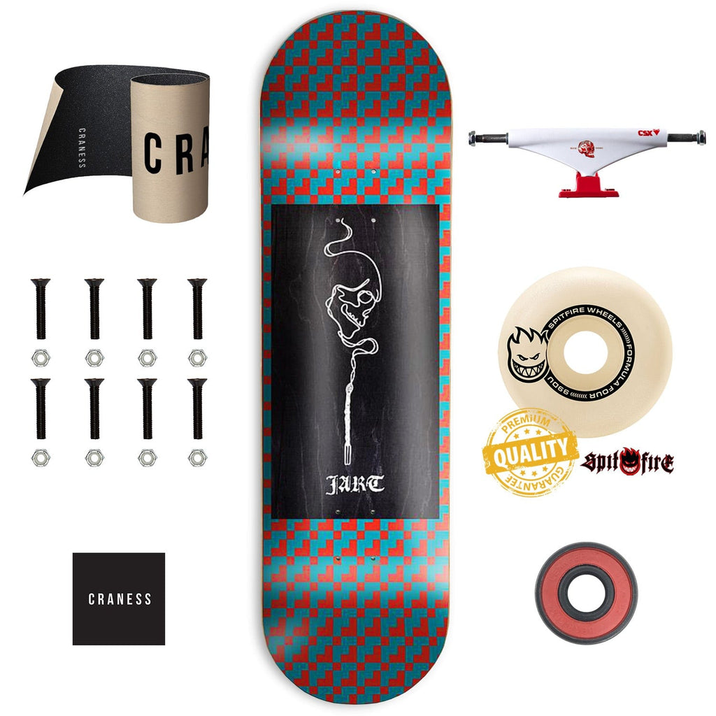 Skate Komplet Pro Jart Smoke Skull - skateshop Craness