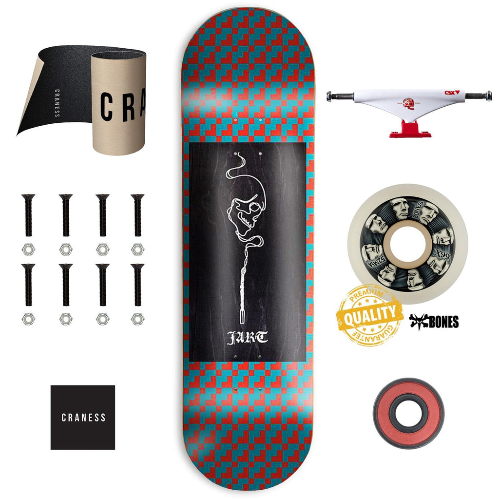 Skate Komplet Pro Jart Smoke Skull - skateshop Craness