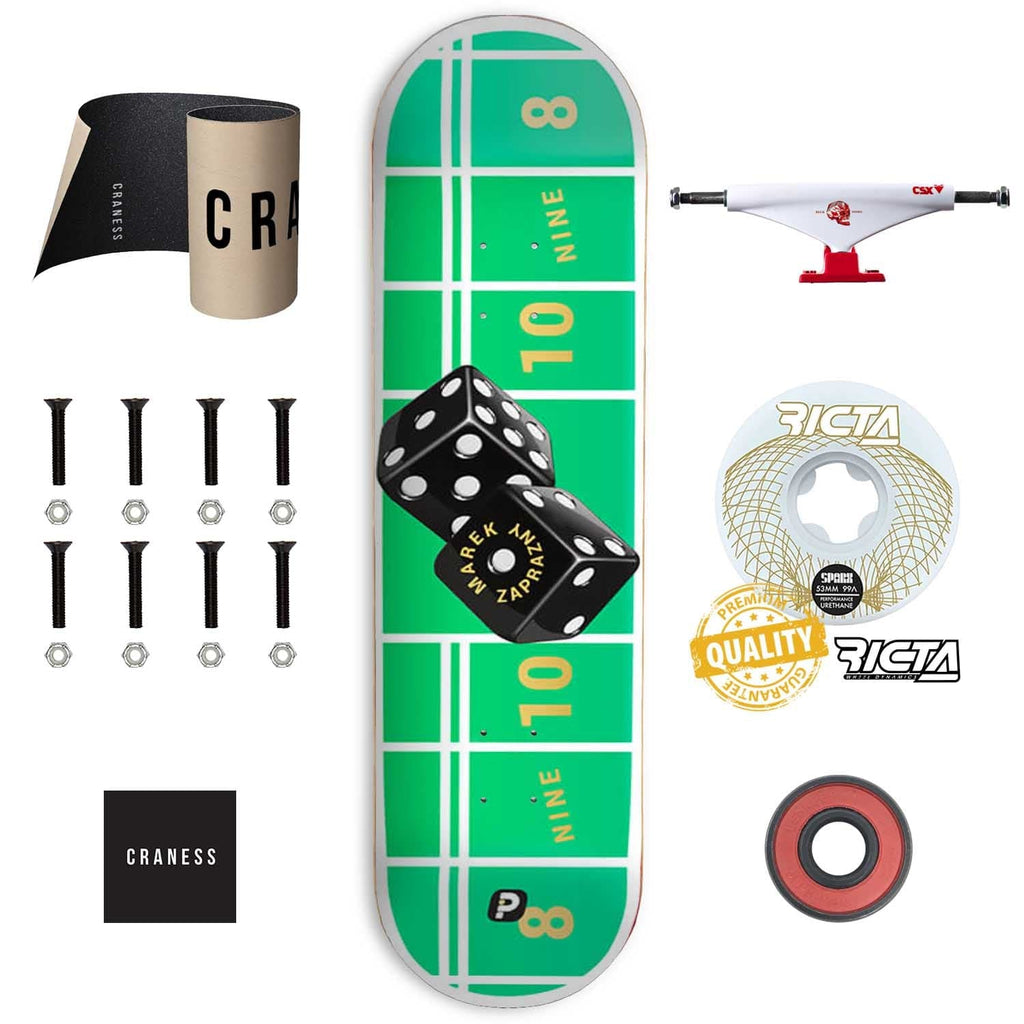 Skate Komplet Pro Player Craps Zaprazny - skateshop Craness