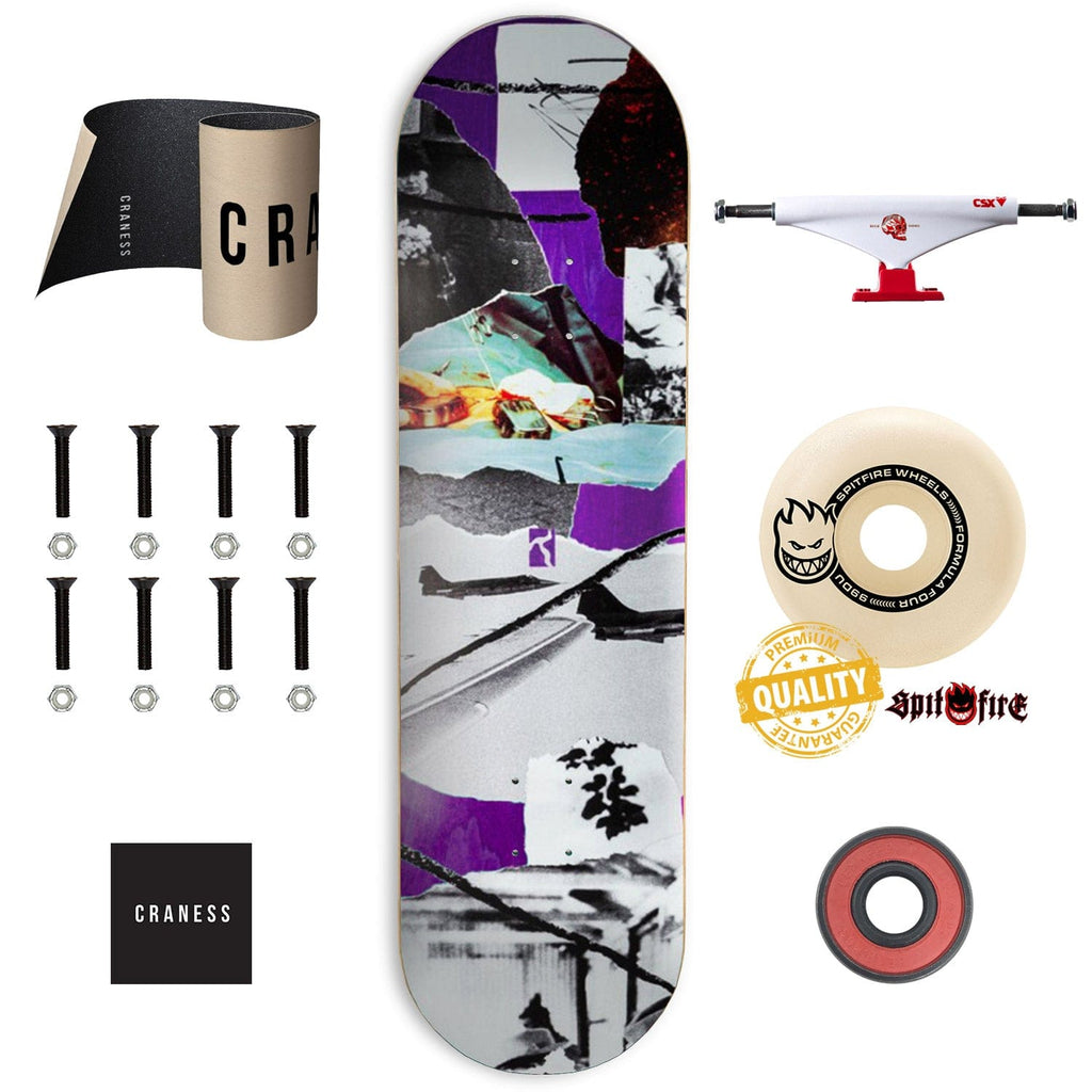 Skate Komplet Pro Poetic Collective Purple Jet - skateshop Craness