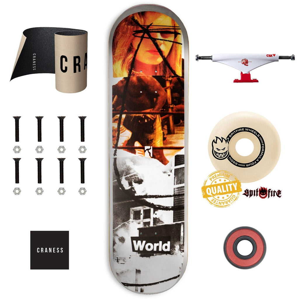 Skate Komplet Pro Poetic Collective World Frame - skateshop Craness