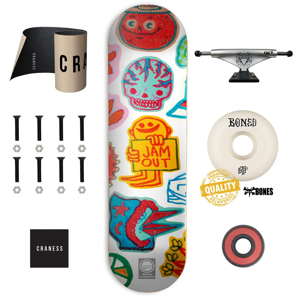 Skate Komplet Pro Roger Cut It Out Langston - skateshop Craness