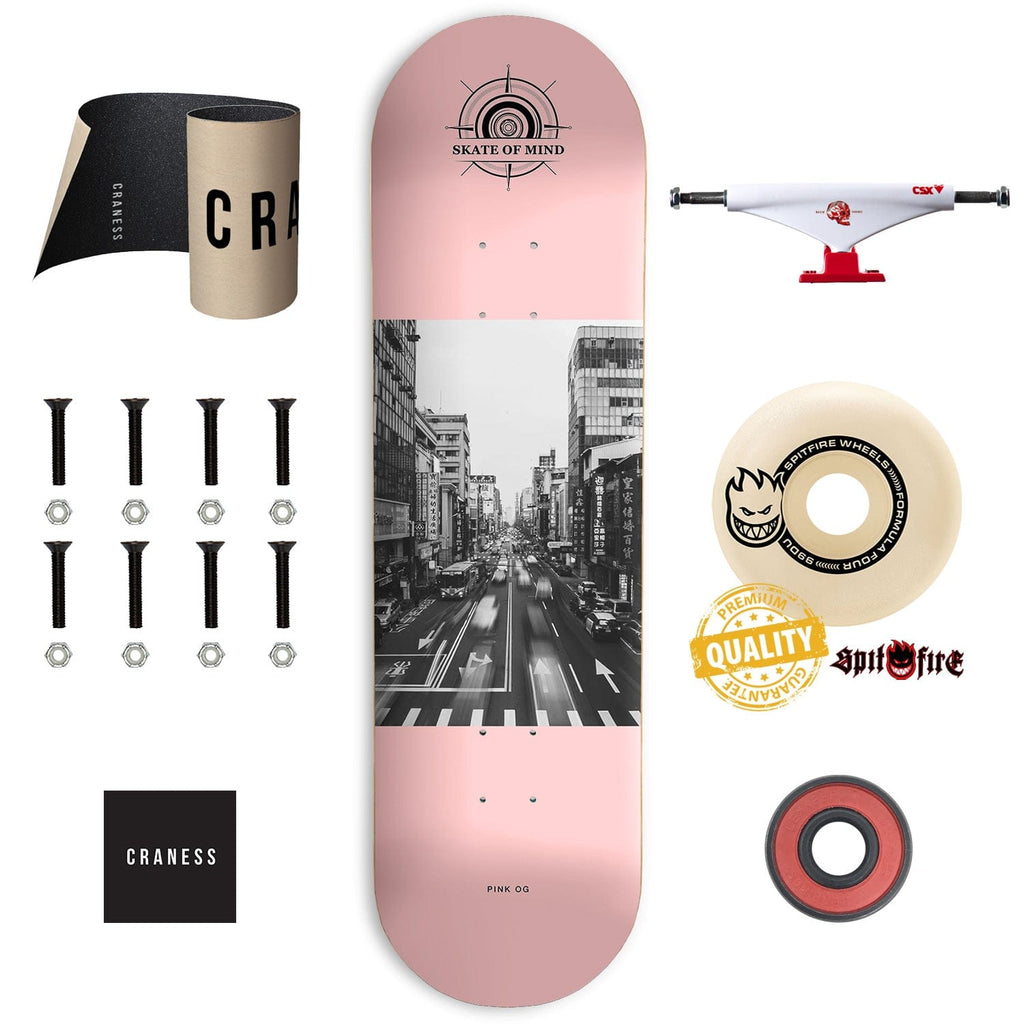 Skate Komplet Pro Skate of Mind Pink OG - skateshop Craness