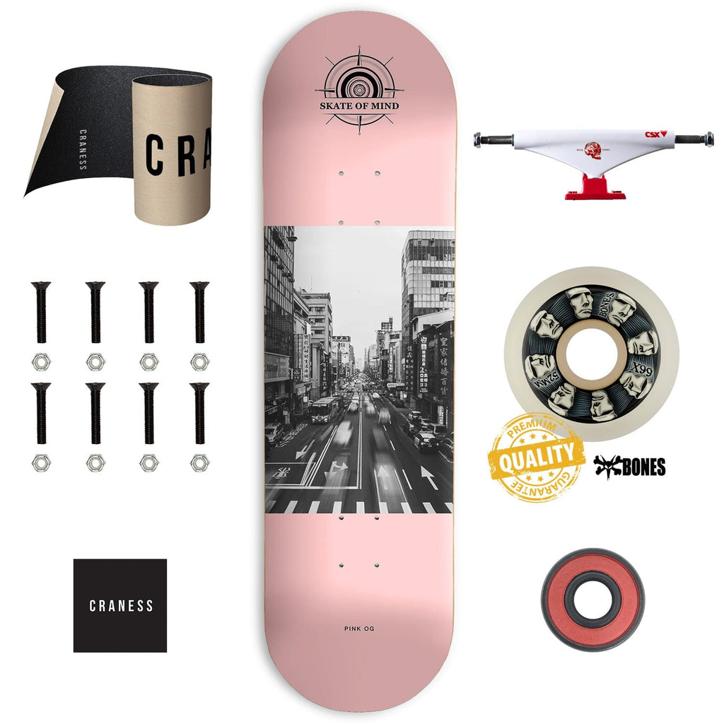 Skate Komplet Pro Skate of Mind Pink OG - skateshop Craness