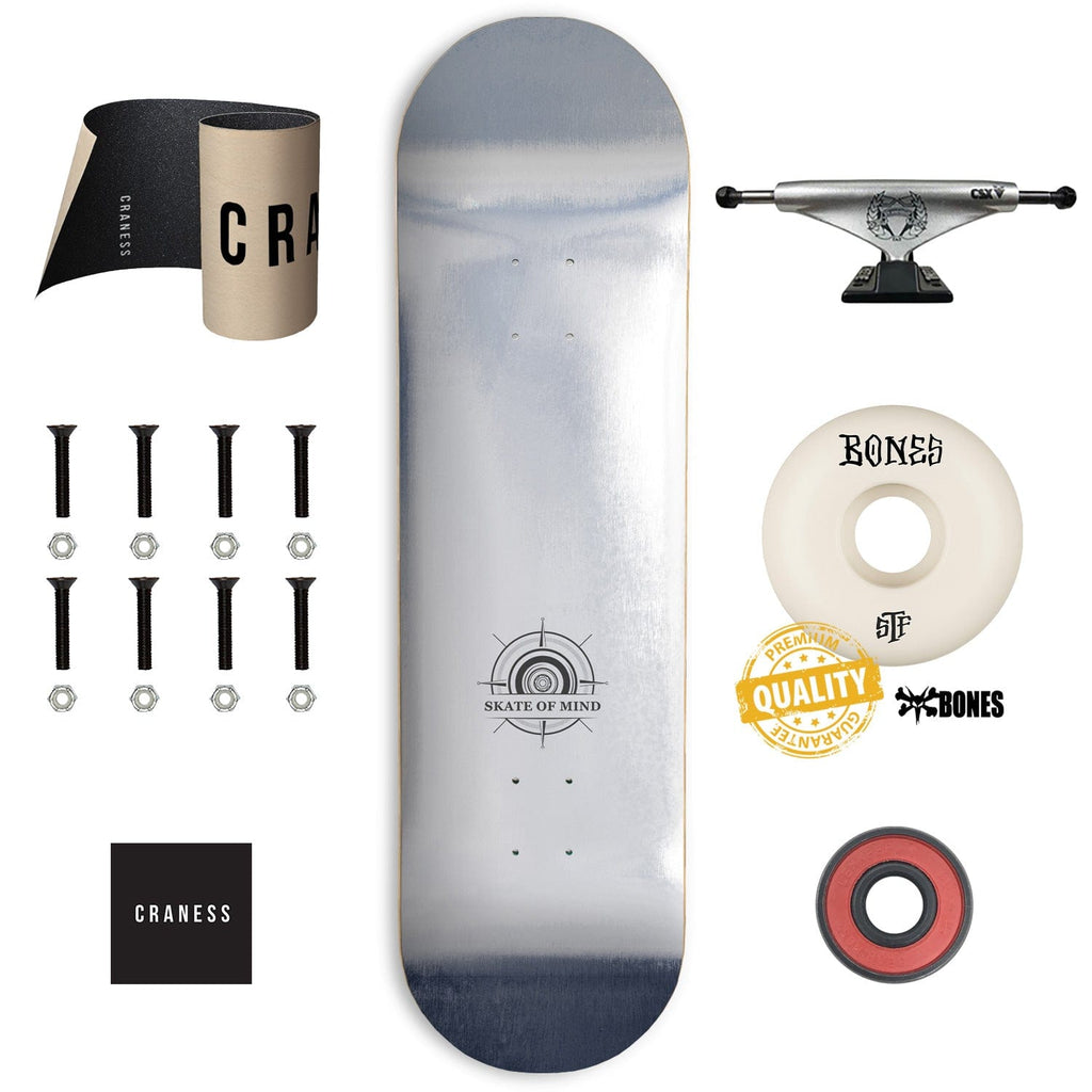 Skate Komplet Pro Skate of Mind Silver - skateshop Craness